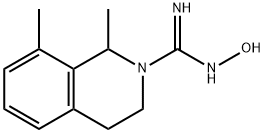 2(1H)-Isoquinolinecarboximidamide,3,4-dihydro-N-hydroxy-1,8-dimethyl-(9CI) Structure