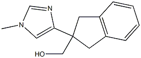 1H-Indene-2-methanol,2,3-dihydro-2-(1-methyl-1H-imidazol-4-yl)-(9CI)|
