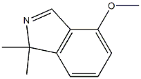 1H-Isoindole,4-methoxy-1,1-dimethyl-(9CI) Structure