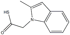 1H-Indole-1-ethanethioicacid,2-methyl-(9CI)|