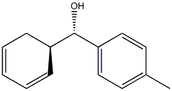 Benzenemethanol, alpha-(1R)-2,4-cyclohexadien-1-yl-4-methyl-, (alphaS)-rel- (9CI) Struktur