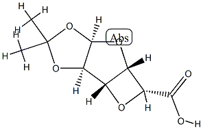 ba-L-Idofuranuronic acid, 3,5-anhydro-1,2-O-(1-methylethylidene)- (9CI) Structure