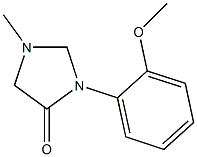 4-Imidazolidinone,3-(2-methoxyphenyl)-1-methyl-(9CI) Struktur