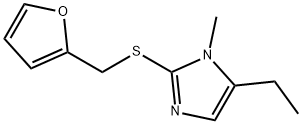 1H-Imidazole,5-ethyl-2-[(2-furanylmethyl)thio]-1-methyl-(9CI)|