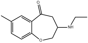 1-Benzoxepin-5(2H)-one,3-(ethylamino)-3,4-dihydro-7-methyl-(9CI),793626-67-2,结构式