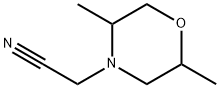 4-Morpholineacetonitrile,2,5-dimethyl-(9CI),793635-13-9,结构式