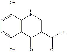 3-Quinolinecarboxylicacid,4,5,8-trihydroxy-(9CI) Structure