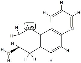 2H-Pyrano[2,3-f]quinolin-3-amine,3,4-dihydro-,(3R)-(9CI),793671-30-4,结构式