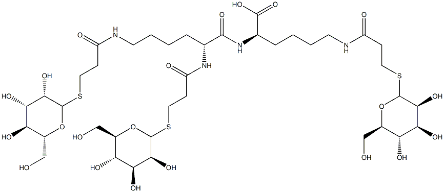 trimannosyldilysine Structure