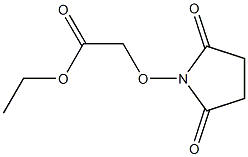 ethyl N-succinimidoxyacetate Struktur