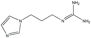 Guanidine,[3-(1H-imidazol-1-yl)propyl]-(9CI) Struktur