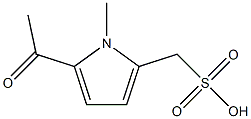 1H-Pyrrole-2-methanesulfonicacid,5-acetyl-1-methyl-(9CI) Structure