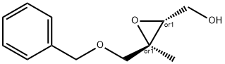 Oxiranemethanol,3-methyl-3-[(phenylmethoxy)methyl]-,(2R,3R)-rel-(9CI) Struktur