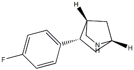 2-Azabicyclo[2.2.1]heptane,5-(4-fluorophenyl)-,(1R,4R,5R)-rel-(9CI),794533-85-0,结构式