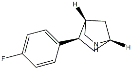 2-Azabicyclo[2.2.1]heptane,5-(4-fluorophenyl)-,(1R,4R,5S)-rel-(9CI),794533-86-1,结构式