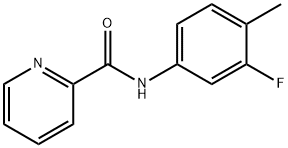 2-Pyridinecarboxamide,N-(3-fluoro-4-methylphenyl)-(9CI),794544-52-8,结构式