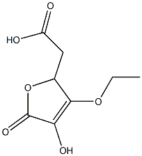 2-Furanaceticacid,3-ethoxy-2,5-dihydro-4-hydroxy-5-oxo-,rel-(-)-(9CI),794567-78-5,结构式