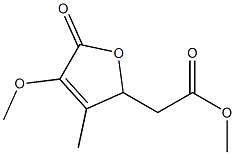 2-Furanaceticacid,2,5-dihydro-4-methoxy-3-methyl-5-oxo-,methylester,rel-(+)-(9CI),794567-85-4,结构式