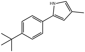 2-(4-叔丁基苯基)-4-甲基-1H-吡咯,795274-75-8,结构式
