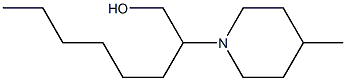 1-Piperidineethanol,bta-hexyl-4-methyl-(9CI) Struktur