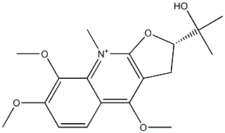 veprisinium salt Struktur
