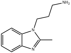 1H-Benzimidazole-1-propanamine,2-methyl-(9CI) Structure