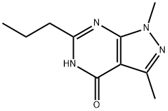 4H-Pyrazolo[3,4-d]pyrimidin-4-one,1,5-dihydro-1,3-dimethyl-6-propyl-(9CI),799295-88-8,结构式