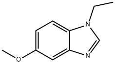1H-Benzimidazole,1-ethyl-5-methoxy-(9CI) Struktur