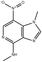1H-Imidazo[4,5-c]pyridin-4-amine,N,1-dimethyl-7-nitro-(9CI) Struktur