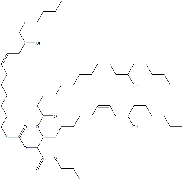 ヒマシ油 化学構造式