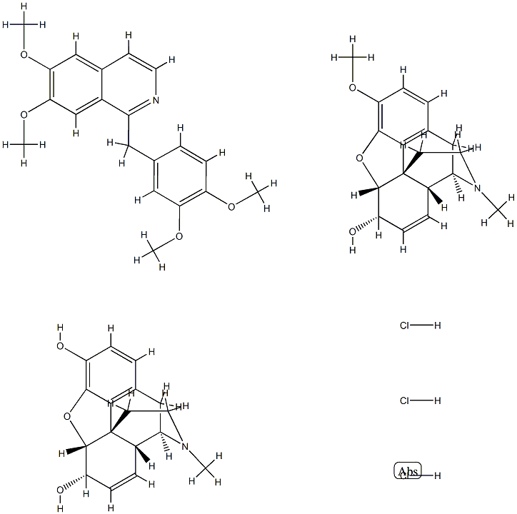 阿片全碱, 8002-76-4, 结构式