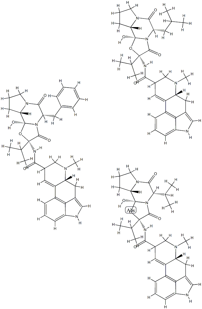 ergotinine,8006-08-4,结构式
