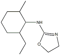 2-Oxazoline,2-[(2-ethyl-6-methylcyclohexyl)amino]-(8CI) Structure