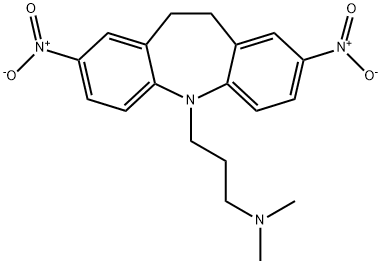 2,8-dinitroimipramine Struktur