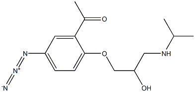 acebutolol azide Struktur