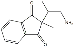 1,3-Indandione,2-(2-amino-1-methylethyl)-2-methyl-(8CI)|