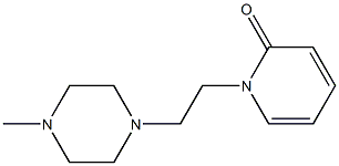2(1H)-Pyridone,1-[2-(4-methyl-1-piperazinyl)ethyl]-(8CI)|