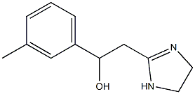 2-Imidazoline-2-ethanol,alpha-m-tolyl-(8CI) Struktur