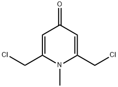 4(1H)-Pyridone,2,6-bis(chloromethyl)-1-methyl-(8CI) Structure