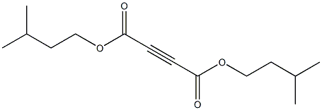 アセチレンジカルボン酸ビスイソペンチル 化学構造式