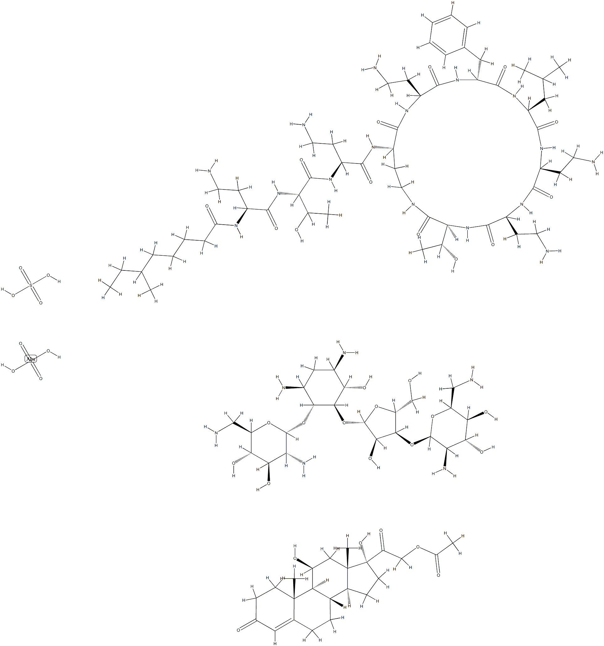 Cortisporin Structure