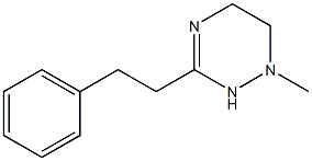as-Triazine,1,4,5,6-tetrahydro-1-methyl-3-phenethyl-(8CI) Struktur