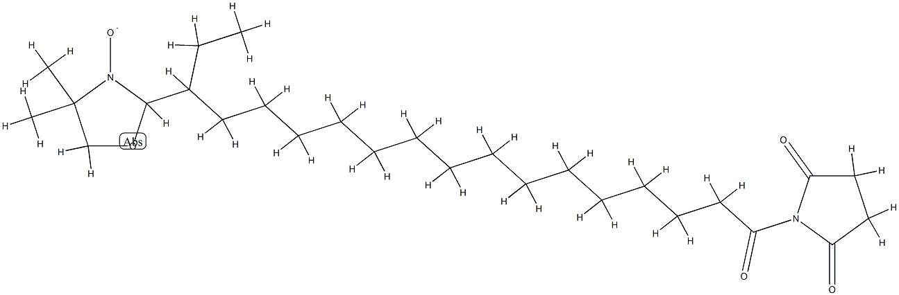 16-doxylstearoyl maleimide Structure