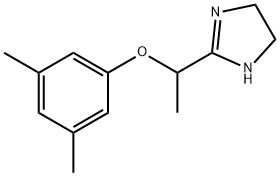 2-Imidazoline,2-[1-(3,5-xylyloxy)ethyl]-(8CI) Struktur