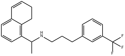 1-NaphthaleneMethanaMine, 7,8-dihydro-α-Methyl-N-[3-[3-(trifluoroMethyl)phenyl]propyl]- Struktur