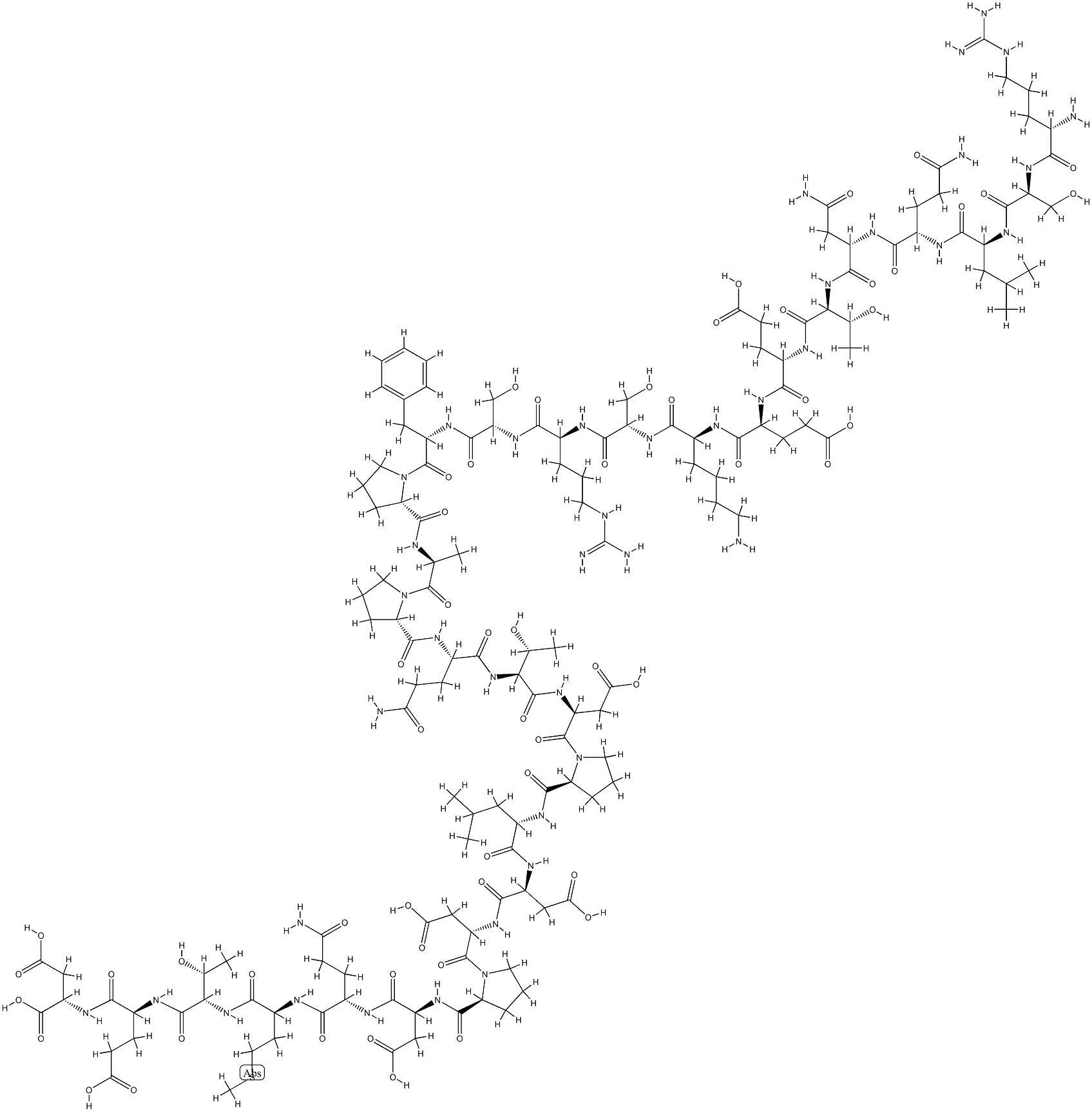 glicentin-related pancreatic peptide Structure