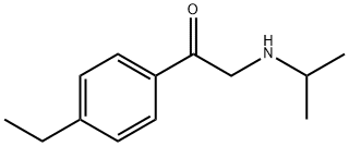 Acetophenone, 4-ethyl-2-(isopropylamino)- (8CI) 化学構造式