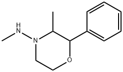 4-Morpholinamine,N,3-dimethyl-2-phenyl-(9CI) Struktur