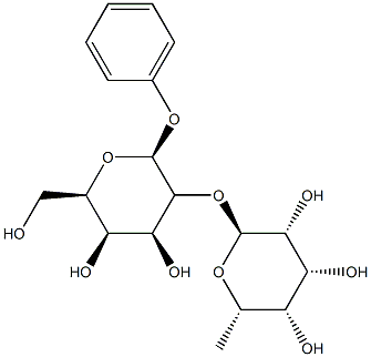 phenyl-alpha-2-fucosyl-beta-D-galactoside 化学構造式