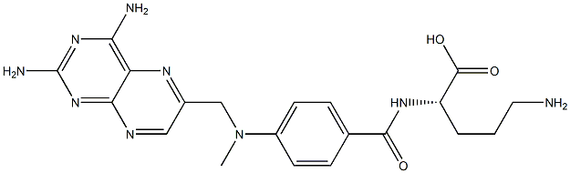 ornithine-methotrexate Structure